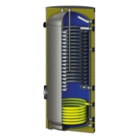 Solarbayer Wärmepumpen-Solarspeicher WP-350, Hochleistungs-Warmwasserspeicher