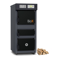 Solarbayer Holzvergaser BioX 45 Leistung: 43,2 kW; Scheitholzlänge 0,5m